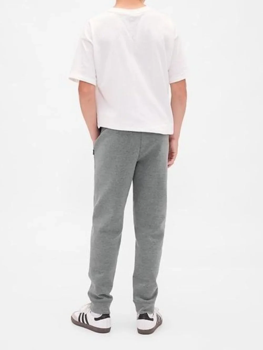 GAP Fit tech Quick Dry Boys Gray Athletic Jogger Pants Size M 8